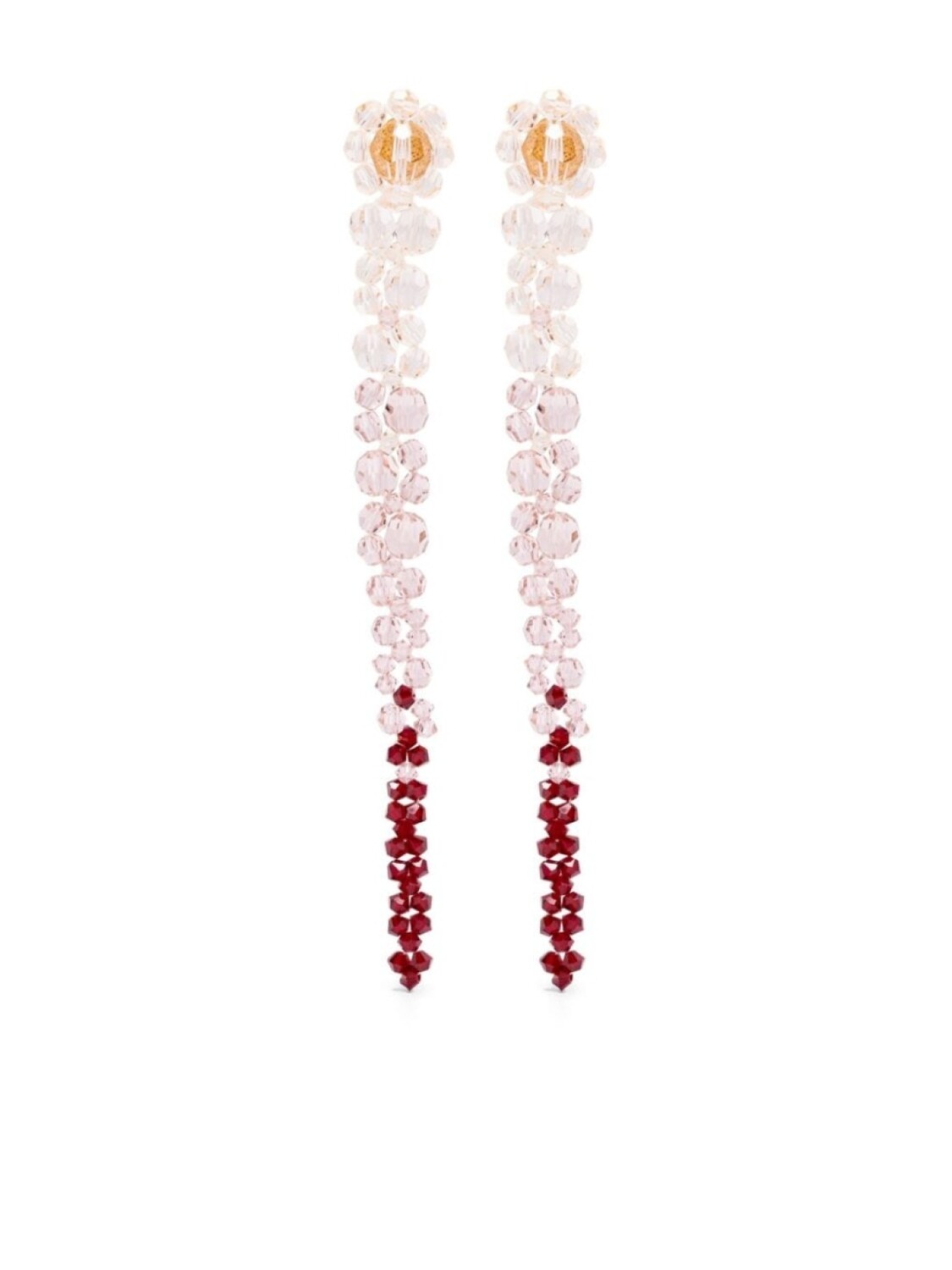 

Серьги с эффектом омбре Simone Rocha, золотой