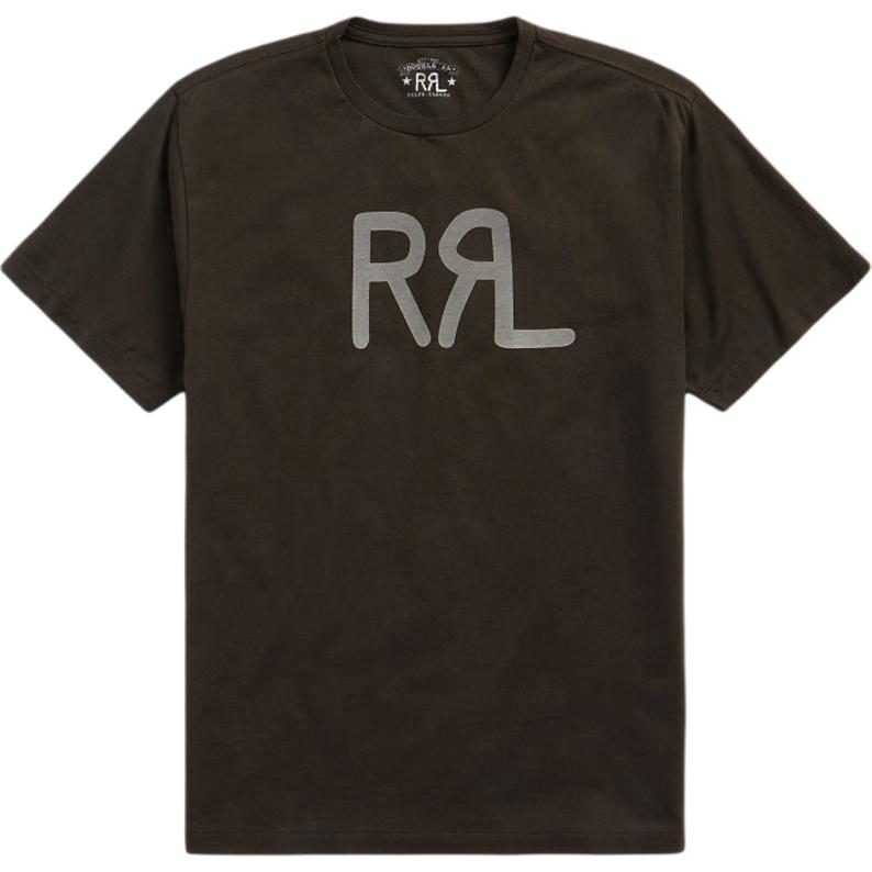 

Double RL Футболка Polo Ralph Lauren мужская коричневая