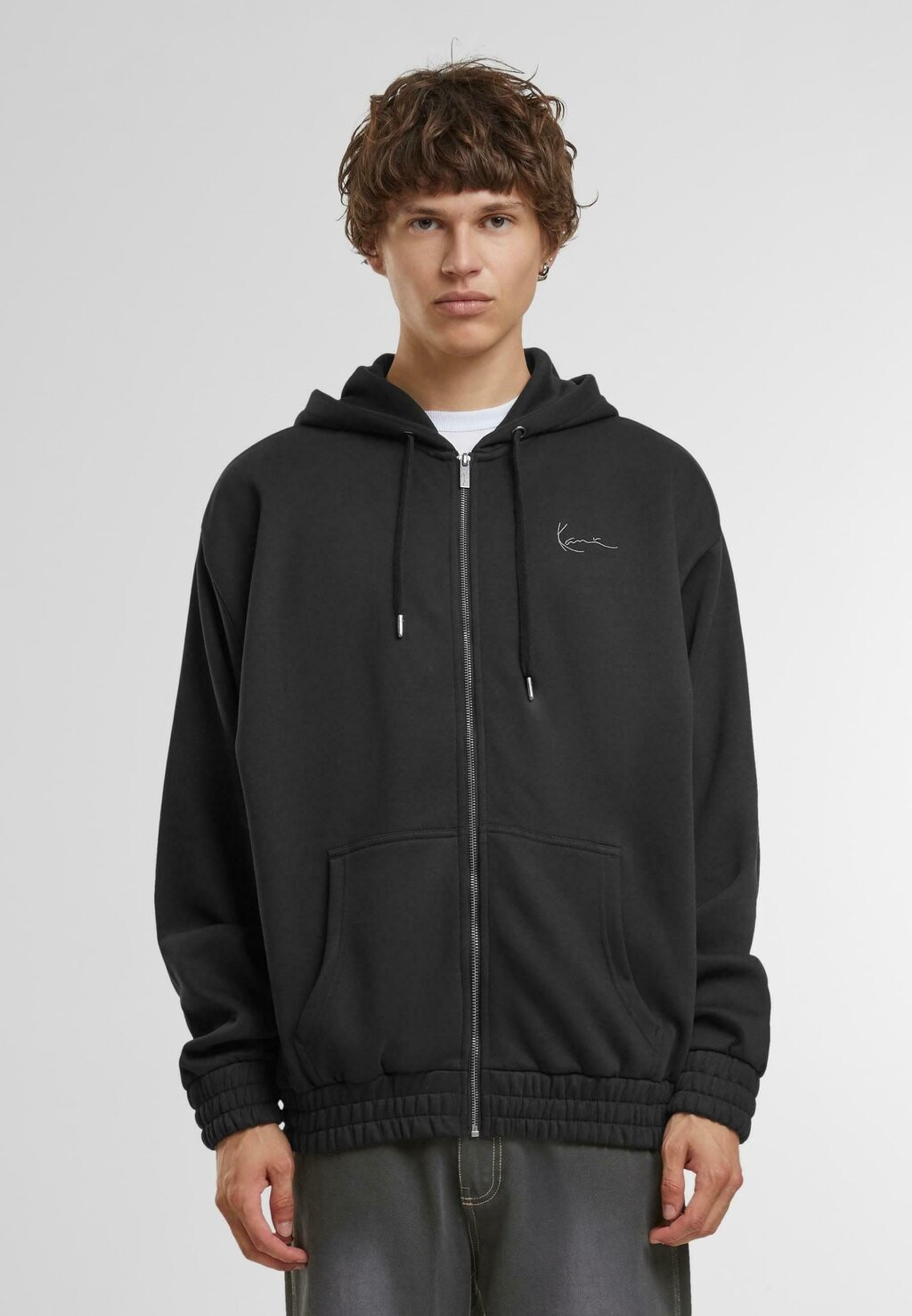 

Толстовка на молнии AUTHENTIC STAR LOGO Karl Kani, черный