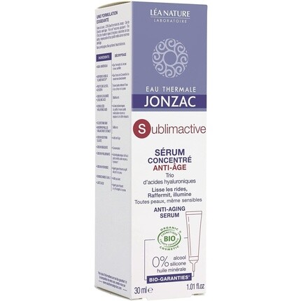 Сыворотка Eau Thermale Jonzac — Органическая косметическая сублимактивная клеточная антивозрастная укрепляющая, 30 мл — фото 3