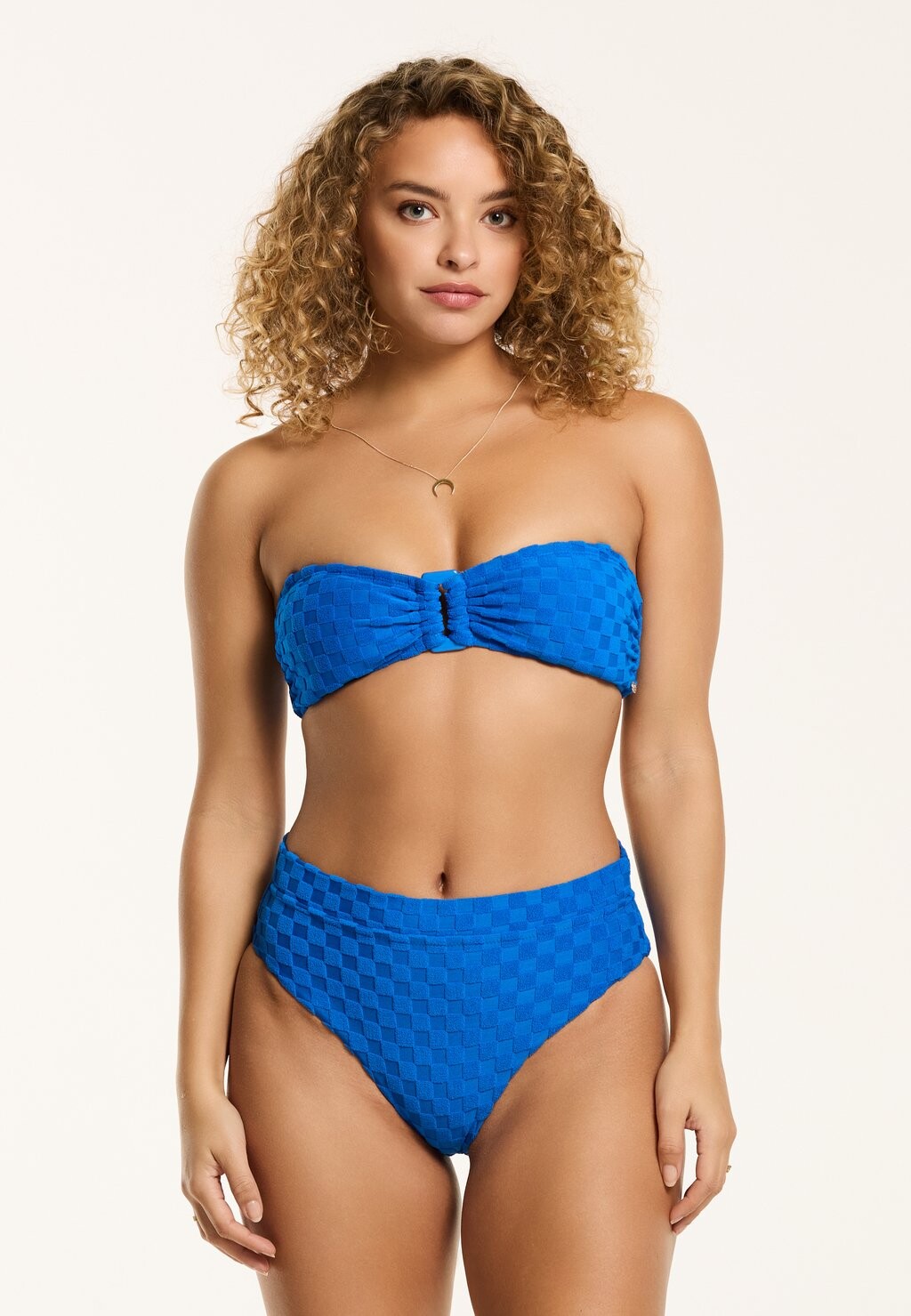 

Бикини ZOE BANDAU SET Shiwi, цвет electric blue check