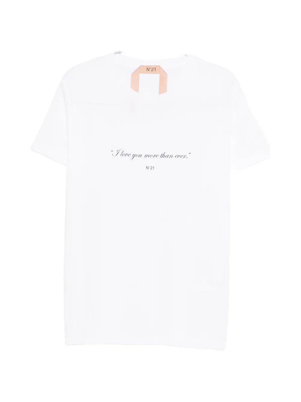 

Футболка с надписью Nº21, белый