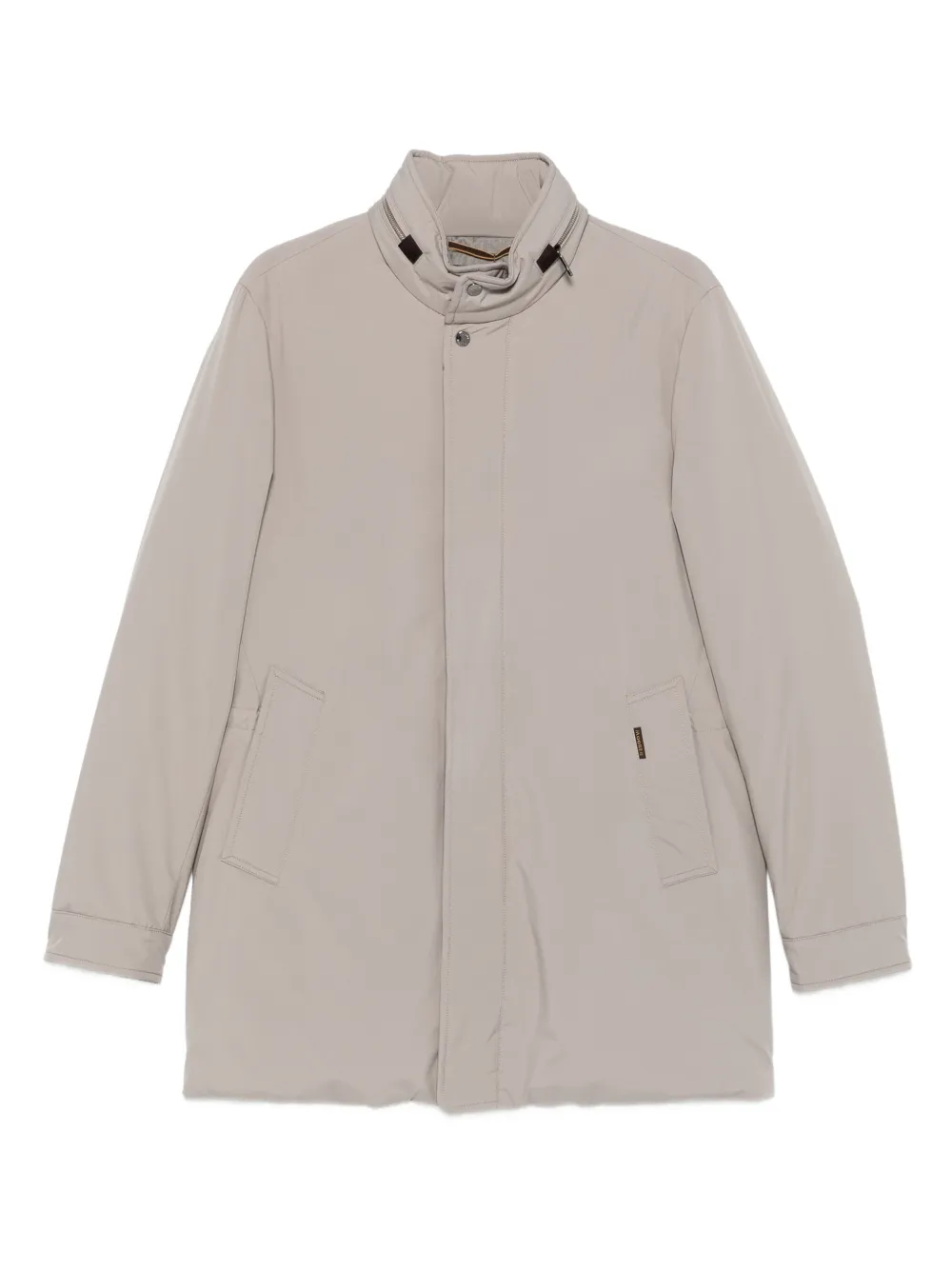 

Пальто с высоким воротником Moorer, нейтральный