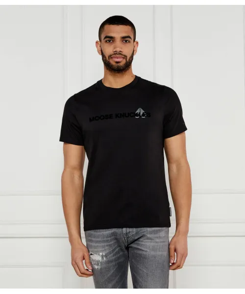 

Футболка Конвей Slim fit Moose Knuckles, черный