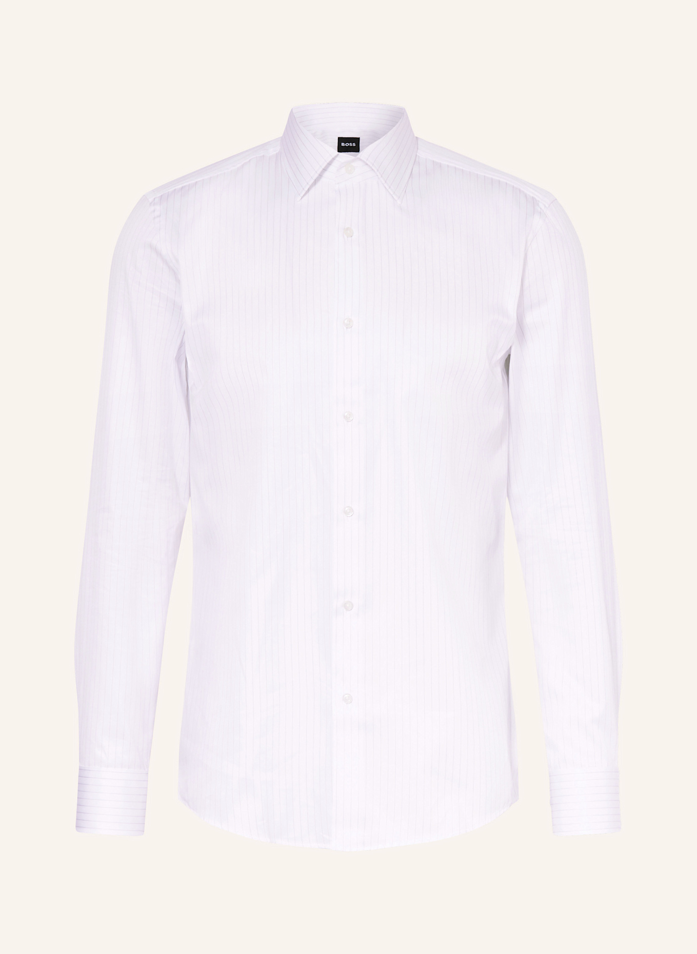 

Рубашка Hank slim fit Boss, белый