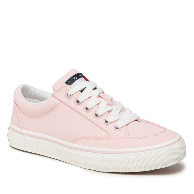 

Кроссовки Tommy Jeans LaceUp Nylon, розовый
