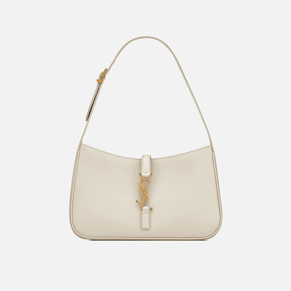 

Сумка Saint Laurent YSL Le 5 A 7 Hobo Bag, цвет Crema Soft