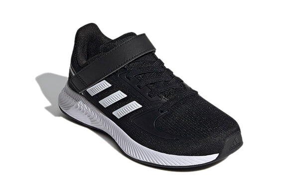 Кроссовки (PS) adidas neo Runfalcon 2.0 'Black White', черный — фото 3