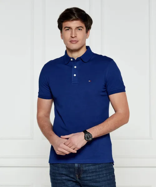 

Футболка поло Slim fit Tommy Hilfiger, синий