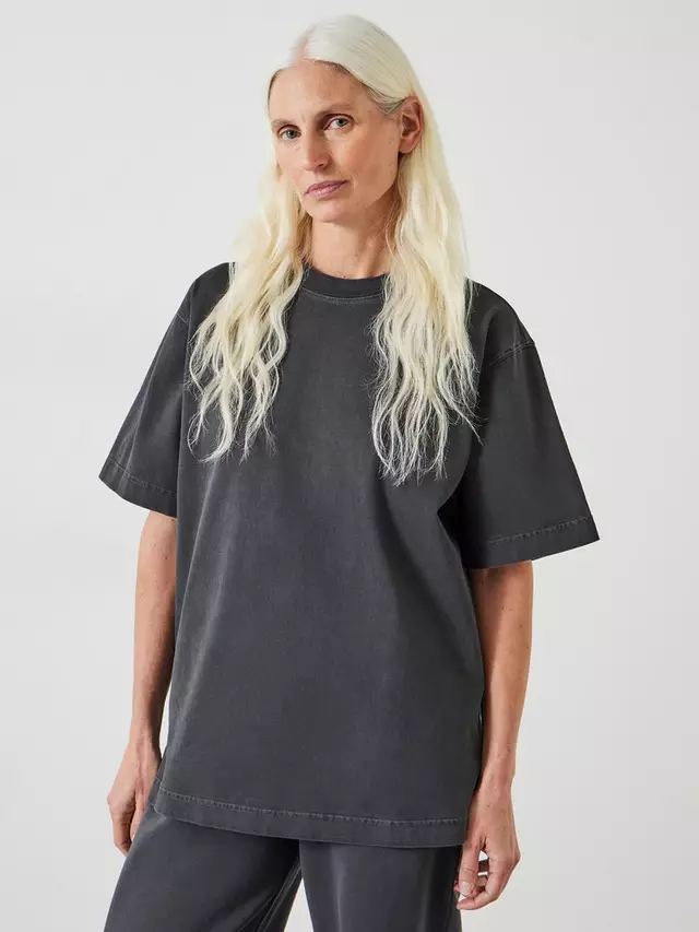 

Футболка HUSH Flo Oversized Cotton, черный