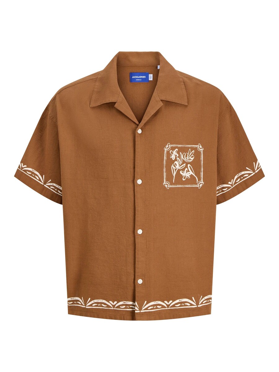 

Рубашка на пуговицах JACK & JONES, цвет Cappuccino
