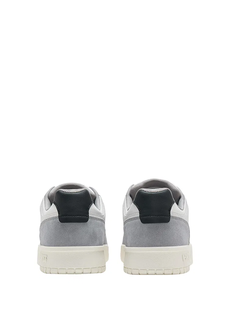Кроссовки мужские кожаные, Grancourt K-Swiss, белый/серый — фото 4