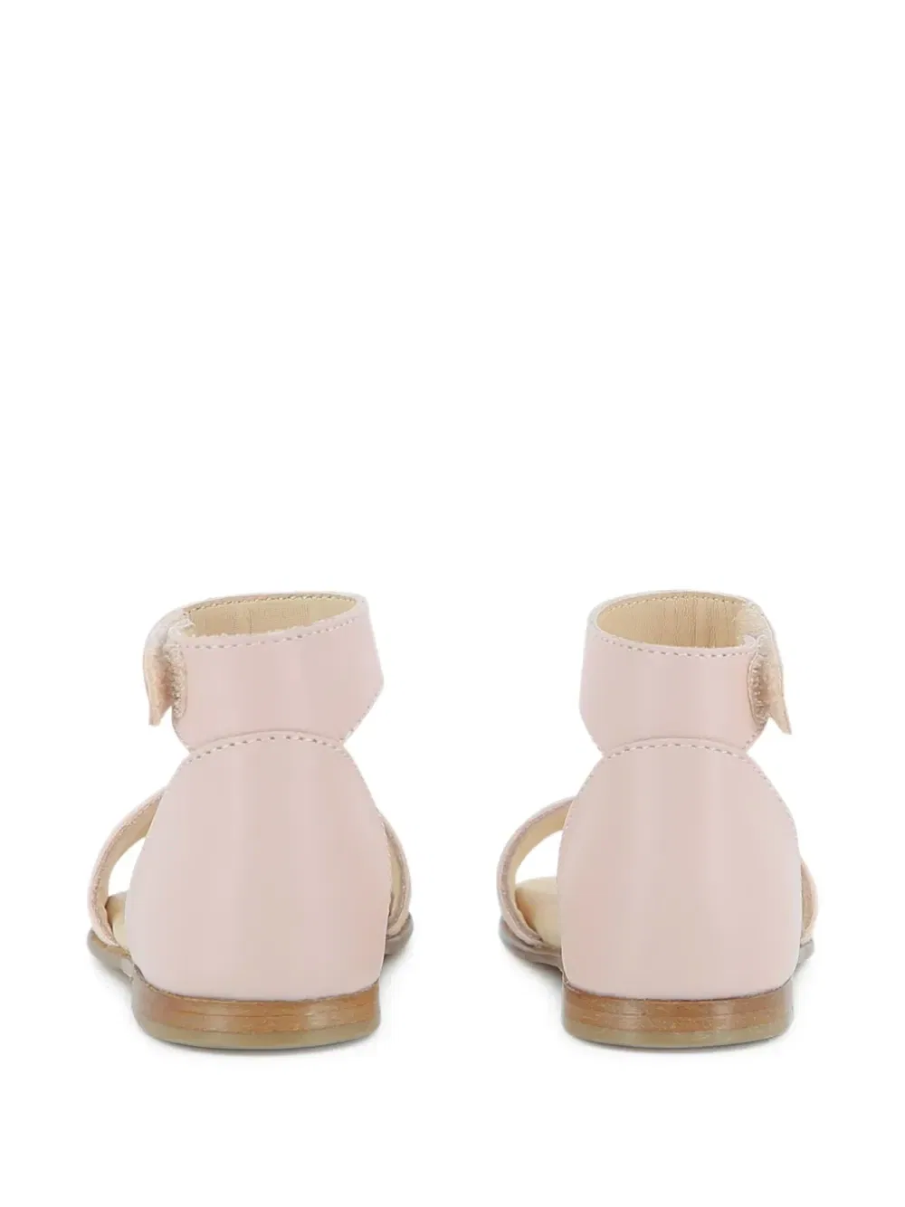 Босоножки с вышивкой Chloé Kids, розовый — фото 3