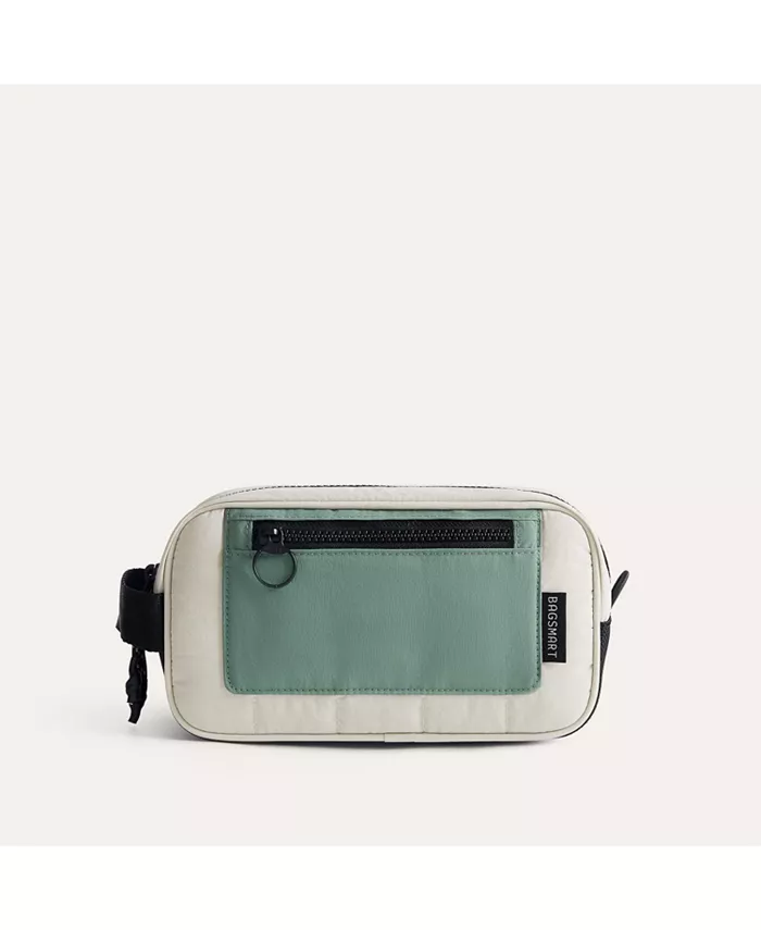 

Дорожная сумка Walker 2L Waterproof Dopp Kit Tangerine BAGSMART, зеленый