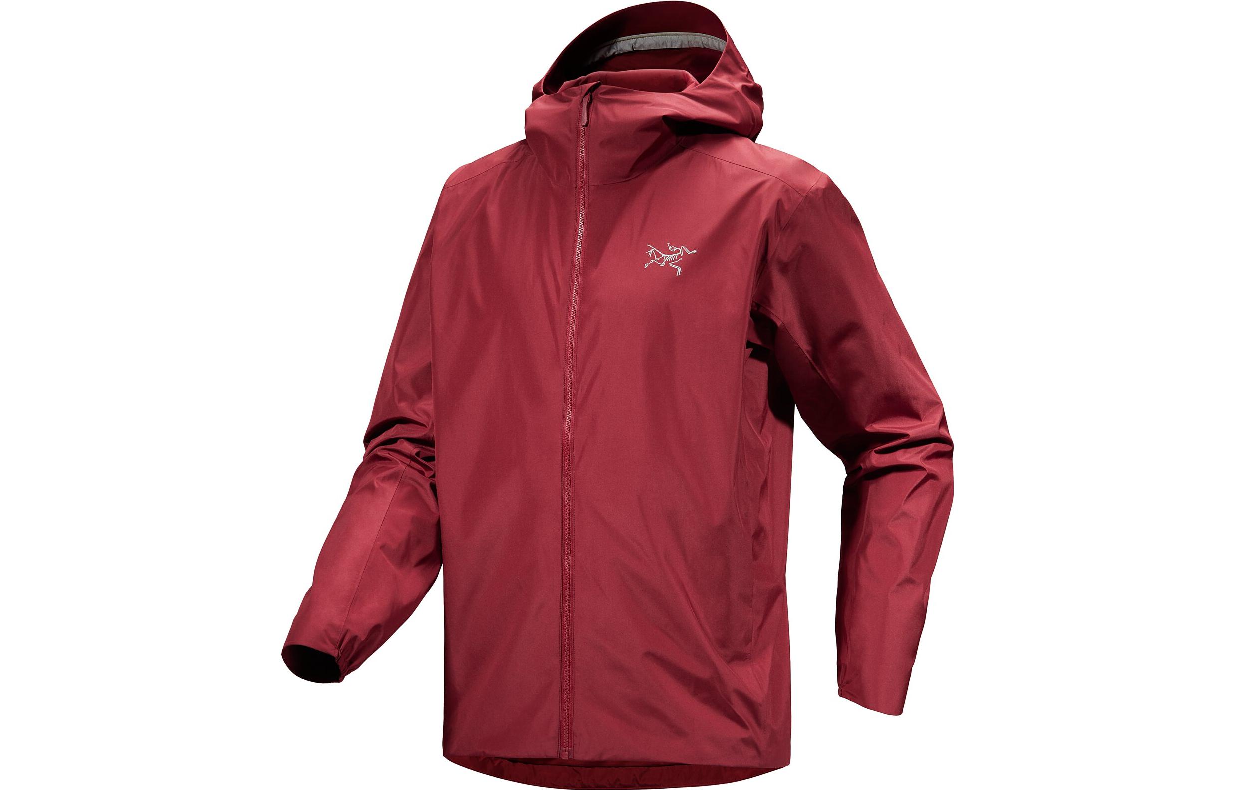 

Мужская флисовая куртка с капюшоном Solano Arcteryx, bordeaux красный/bordeaux