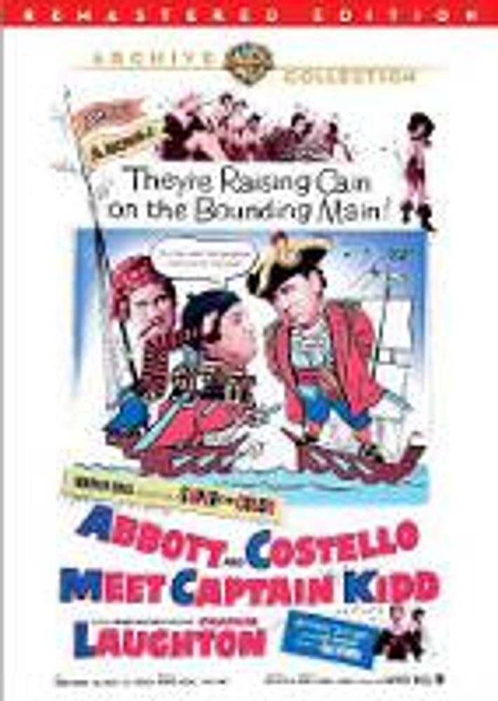 

Диск DVD Abbott and Costello Meet Captain Kidd