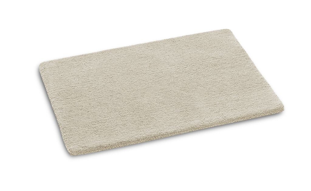 

Квадратный коврик для ванной Rhomtuft 70 x 120 см цвет камня, серый