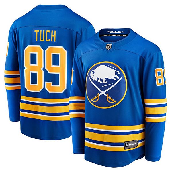 

Мужская футболка fanatics alex tuch royal buffalo sabres home breakaway Unbranded