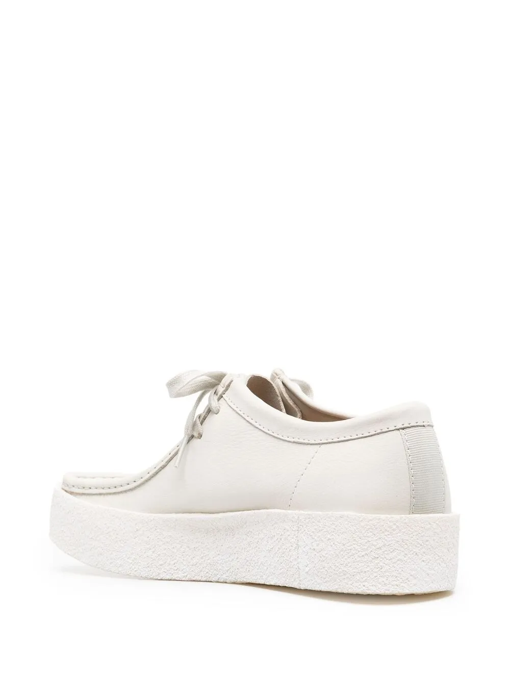 Туфли Wallabee на шнуровке Clarks Originals, белый — фото 3