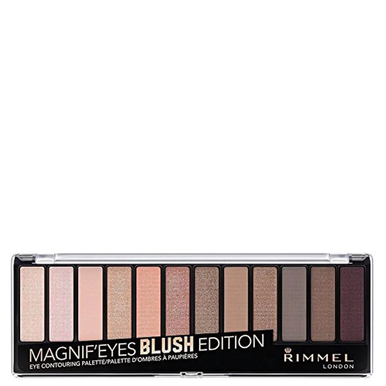 

Палитра теней 12 - Blushed Edition 14 г Rimmel