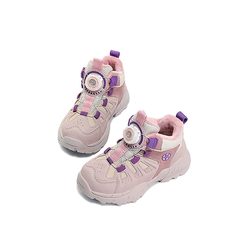 Кроссовки Jeep Kids Lifestyle Shoes Kids High-top Candy Powder, розовый — фото 3