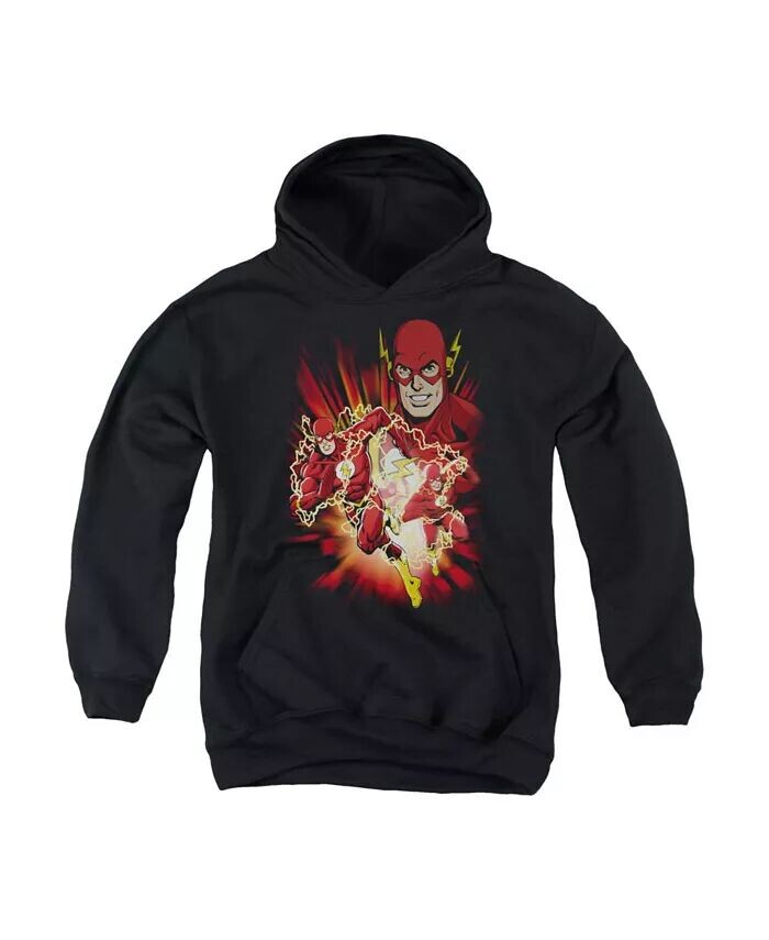 

Толстовка с капюшоном Boys of America Youth Speed Force Justice League, черный