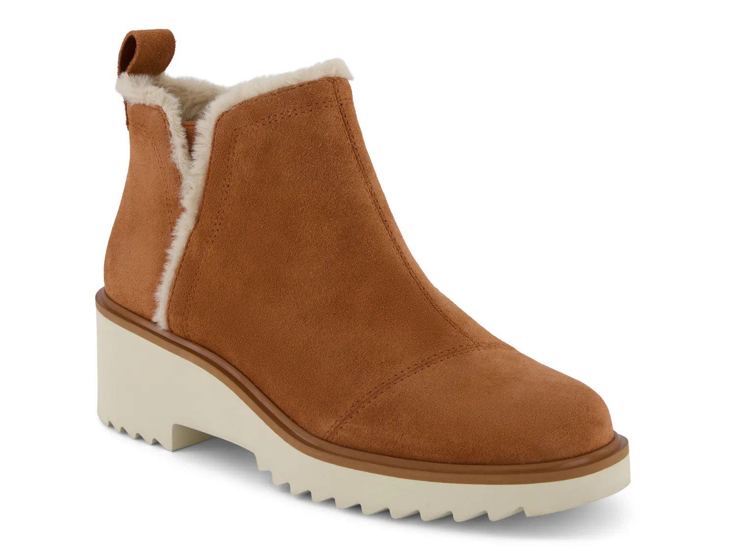 Ботинки TOMS Maude Wedge Bootie - Women's, Cognac