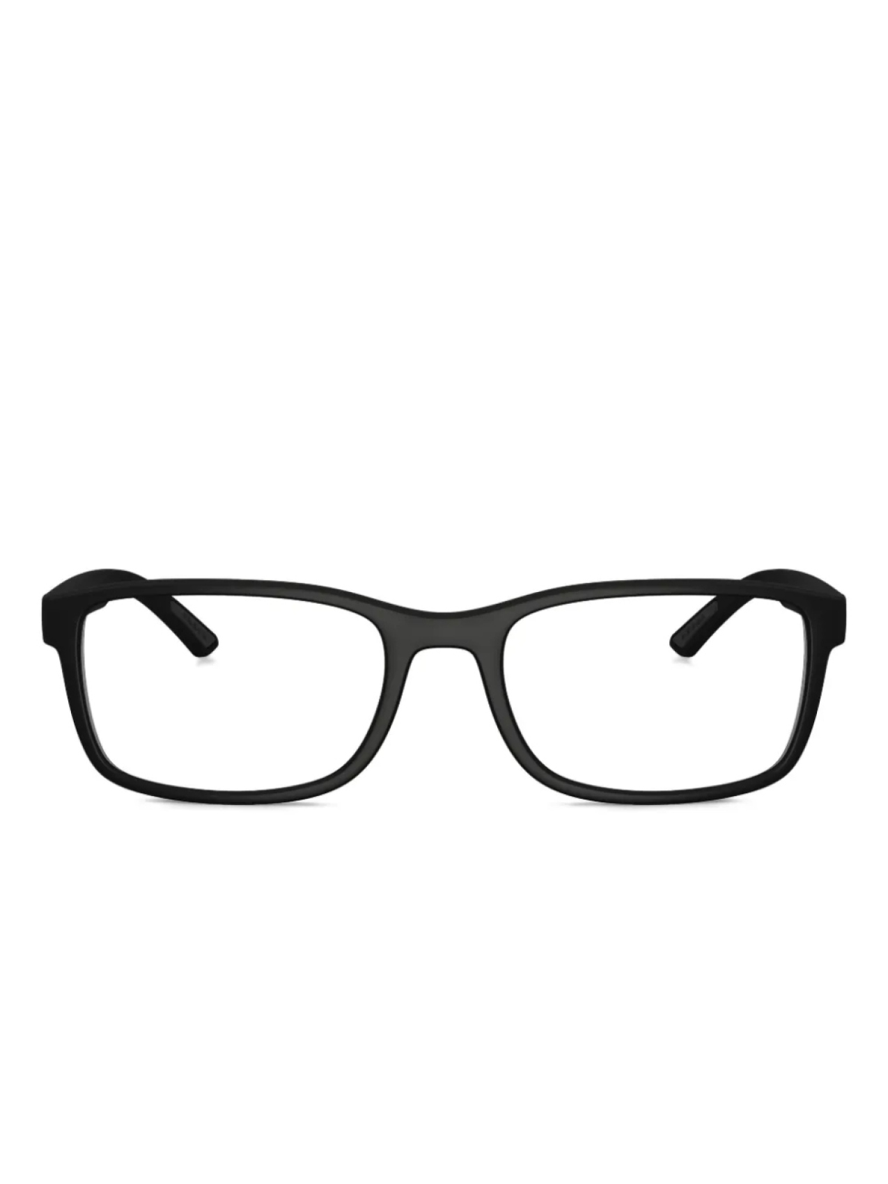 

Prada Linea Rossa rectangle-frame очки, черный