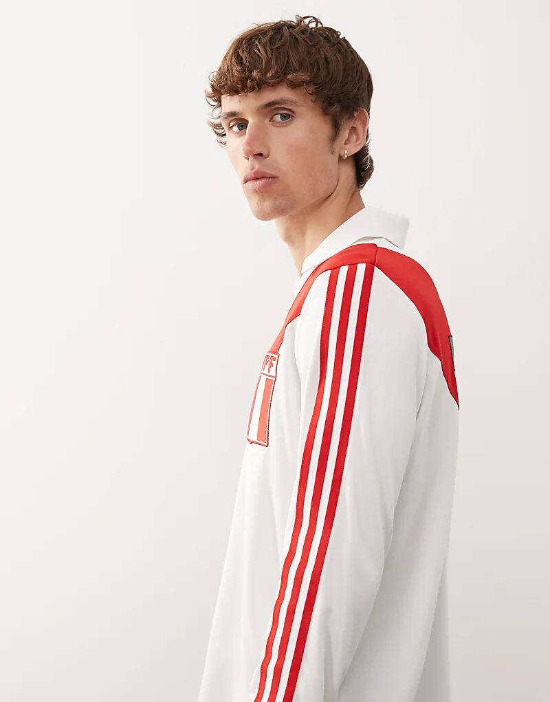 Джерси adidas Originals Peru 1978 белого цвета — фото 4