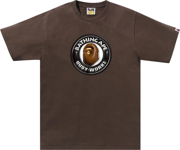 

Футболка BAPE 3D Busy Works 'Brown', коричневый
