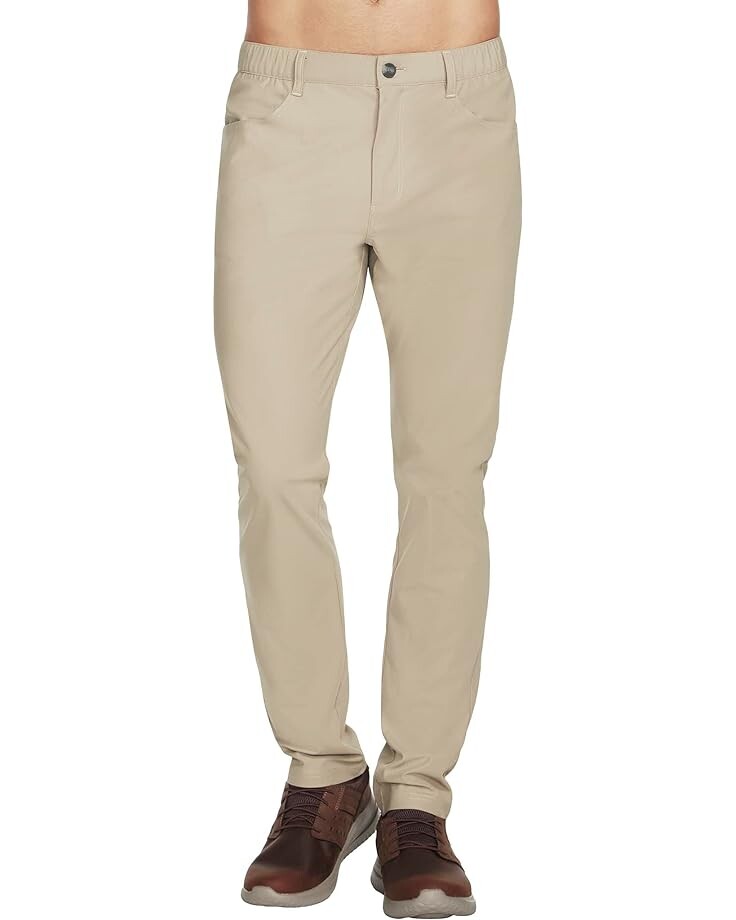 

Брюки SKECHERS The Go Walk Premium Five-Pocket, цвет Natural/Brown