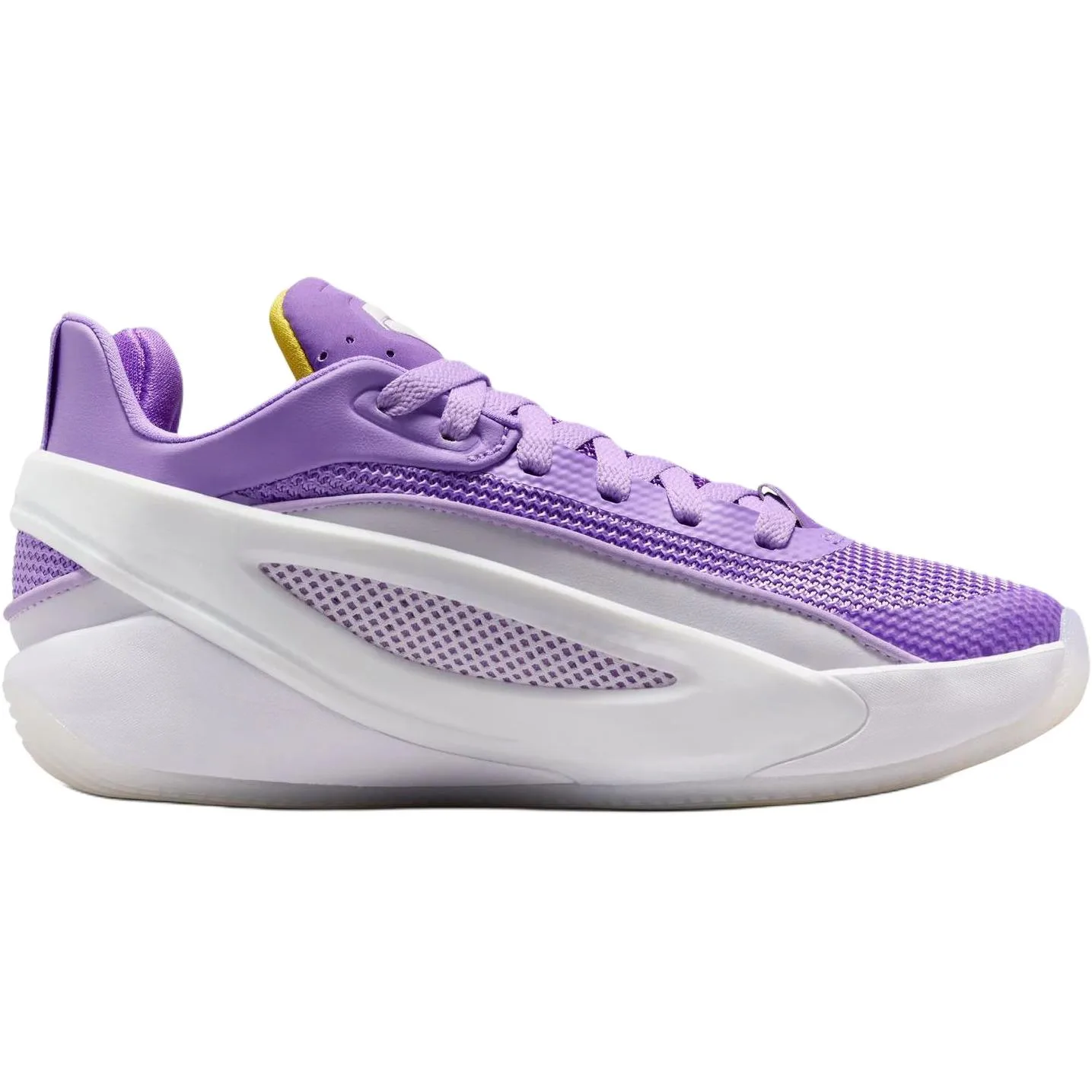 Jordan Детские баскетбольные кроссовки LUKA 5 Low top бело-фиолетовые унисекс — фото 3