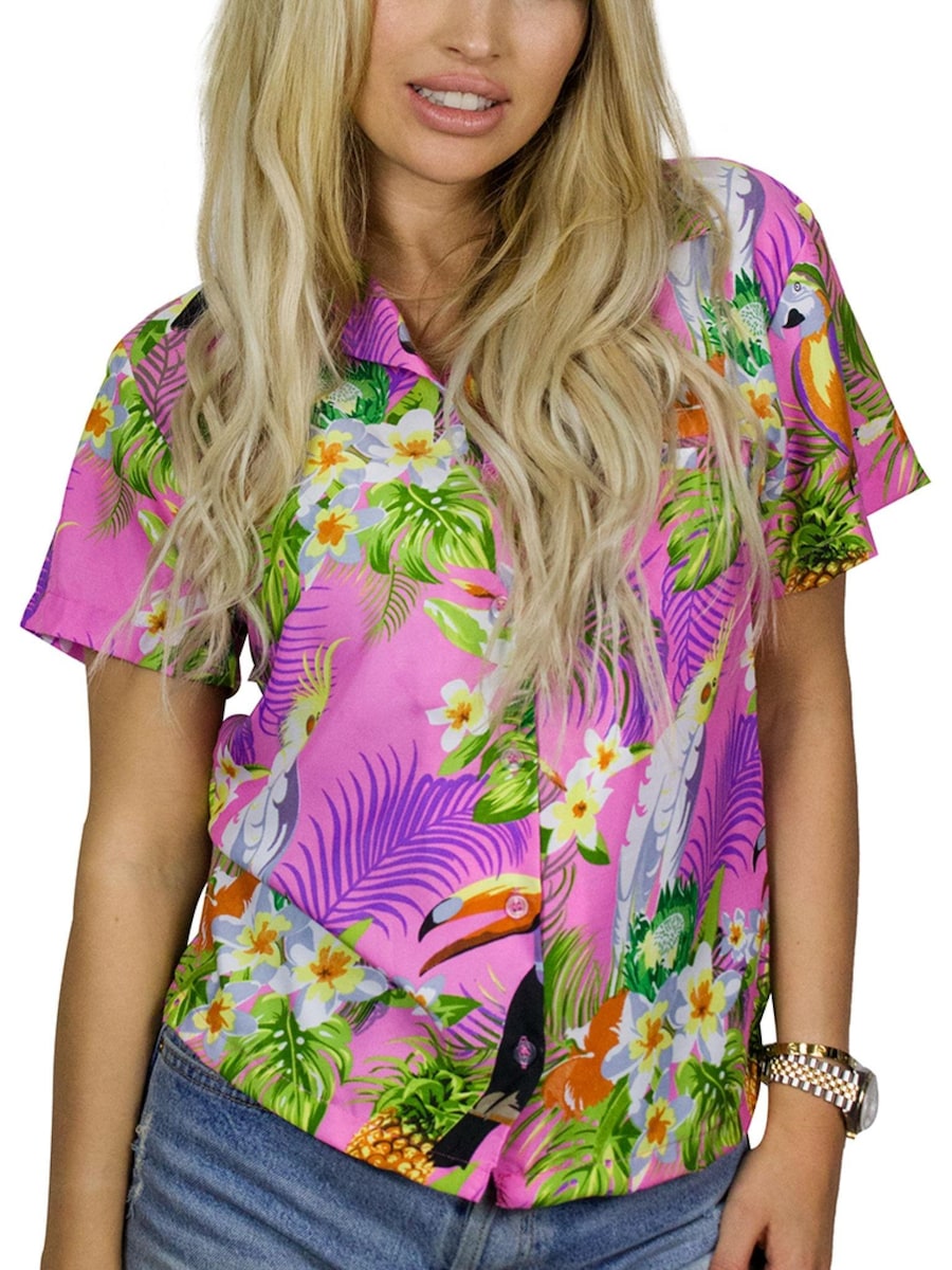 

Блуза King Kameha Parrot Cockatoo, светло-розовый
