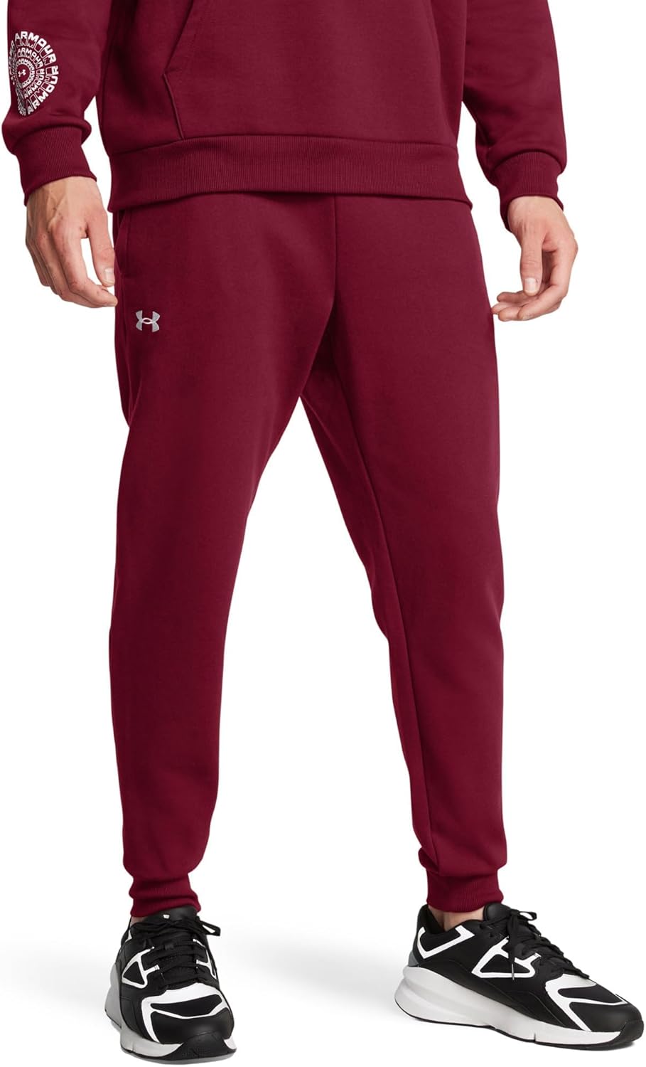 

Under Armour мужские спортивные брюки Rival Fleece, (625) Cardinal/White