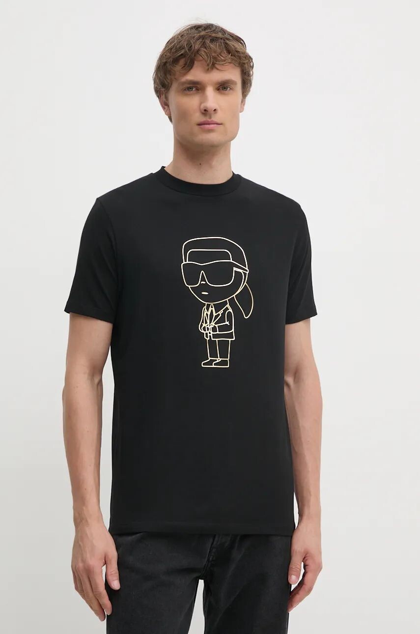 

Футболка Карла Лагерфельда Karl Lagerfeld, черный