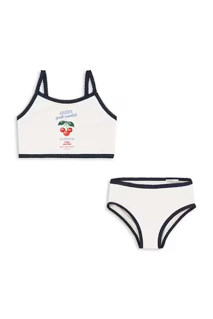 Купальник двучастный Vilja Bikini GRS Konges Sløjd, белый — фото 2