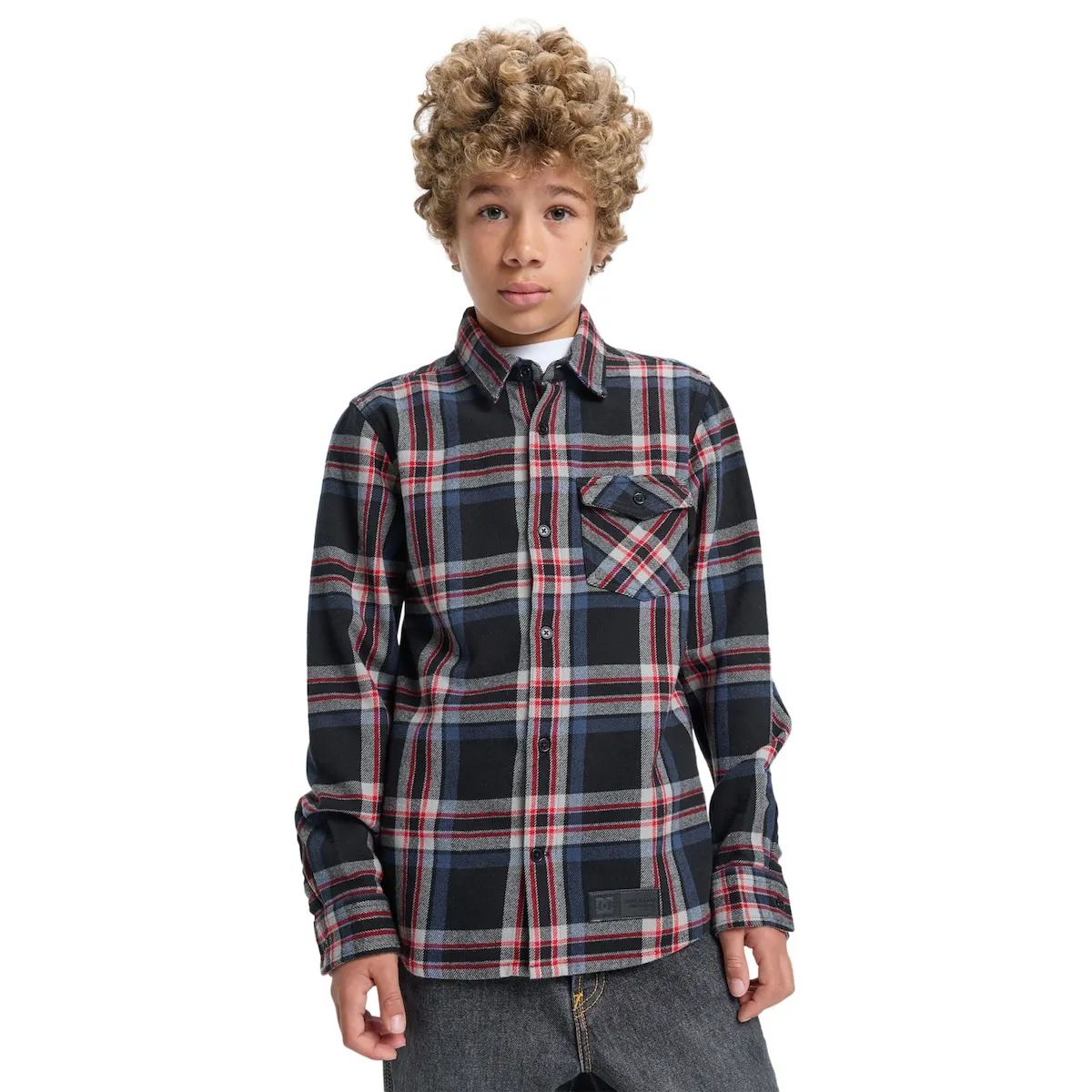 

Детская футболка Marshal Flannel DC Shoes, черный