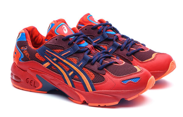 Кроссовки x vivienne westwood gel kayano 5 Asics, красный — фото 4