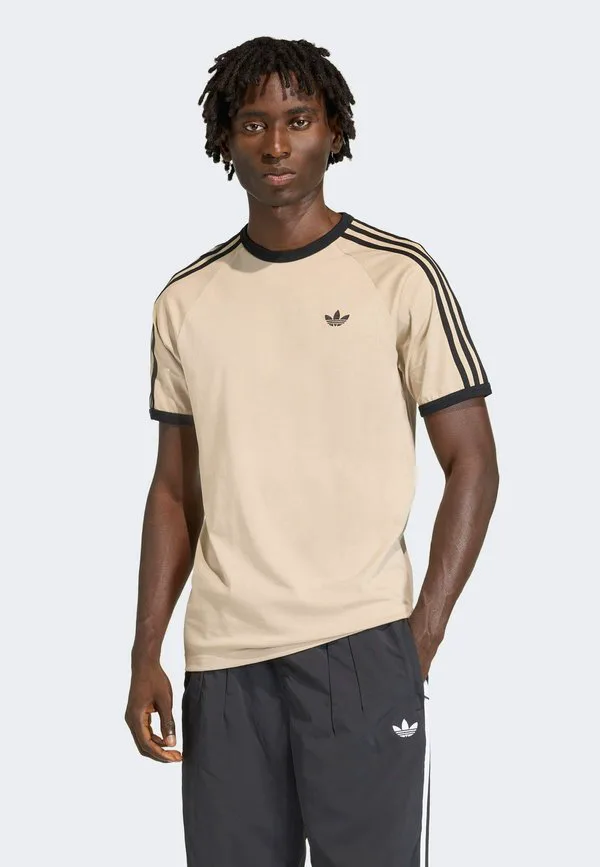 Футболка с принтом 3s Adidas Originals, Stone Khaki