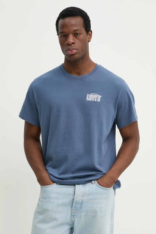 

Футболка хлопковая SS Relaxed Fit Tee Levi'S, синий