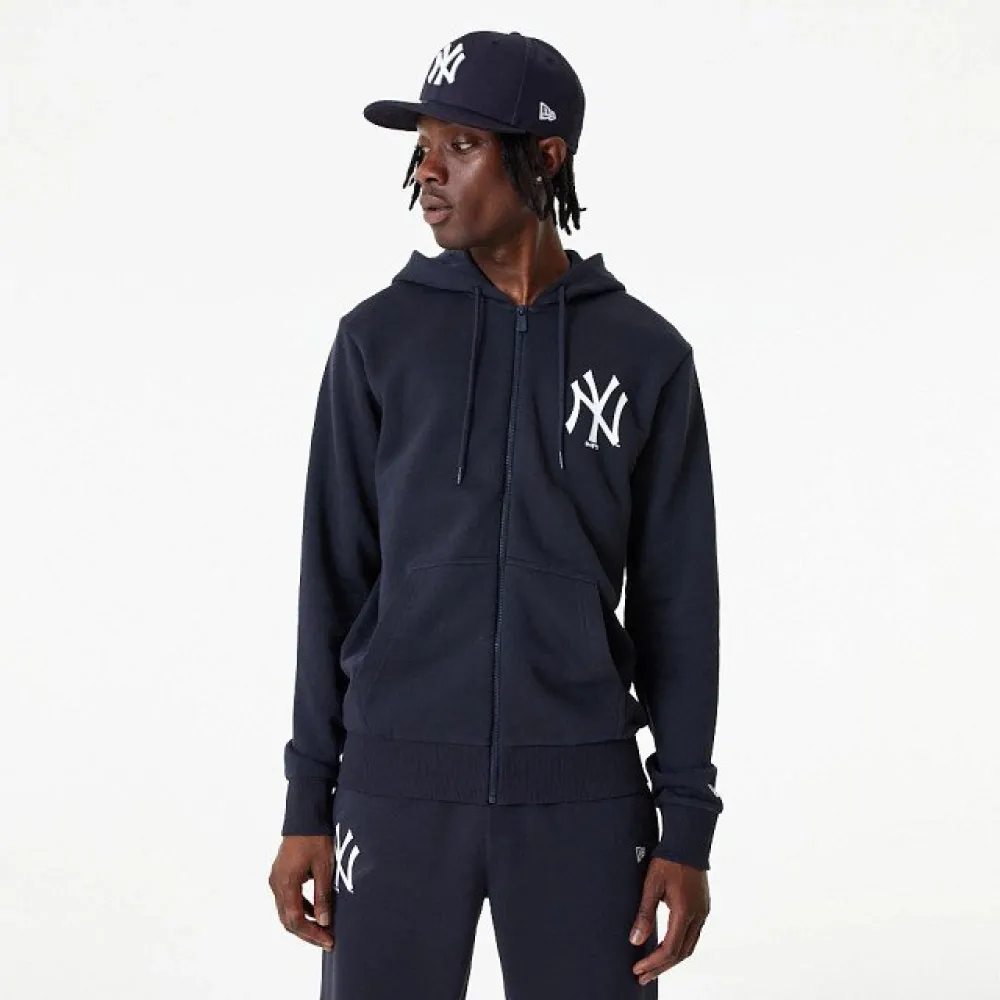 

Толстовка New Era MLB Essentials New York Yankees full zip, синий