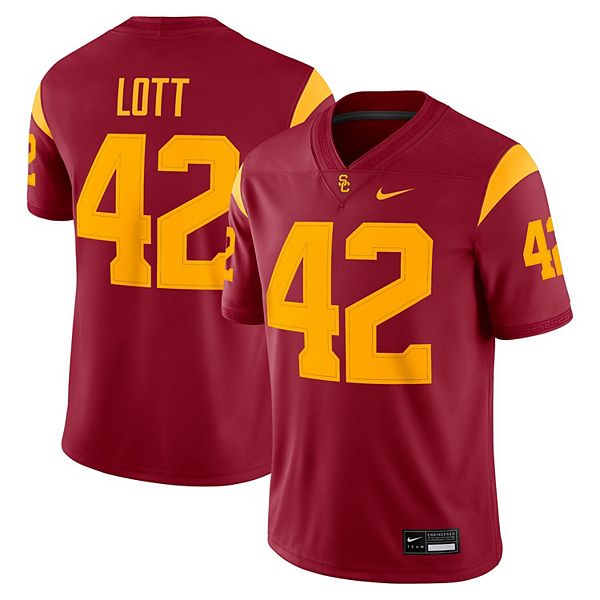 

Мужская футболка Ronnie Lott Cardinal USC Trojans Alumni Game Nike