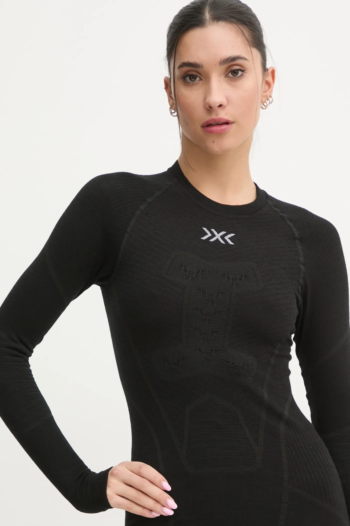 

Термофутболка X-Bionic с длинными рукавами Symbio Merino, черный