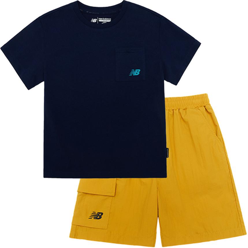 

New Balance Повседневная спортивная одежда navy blue детская