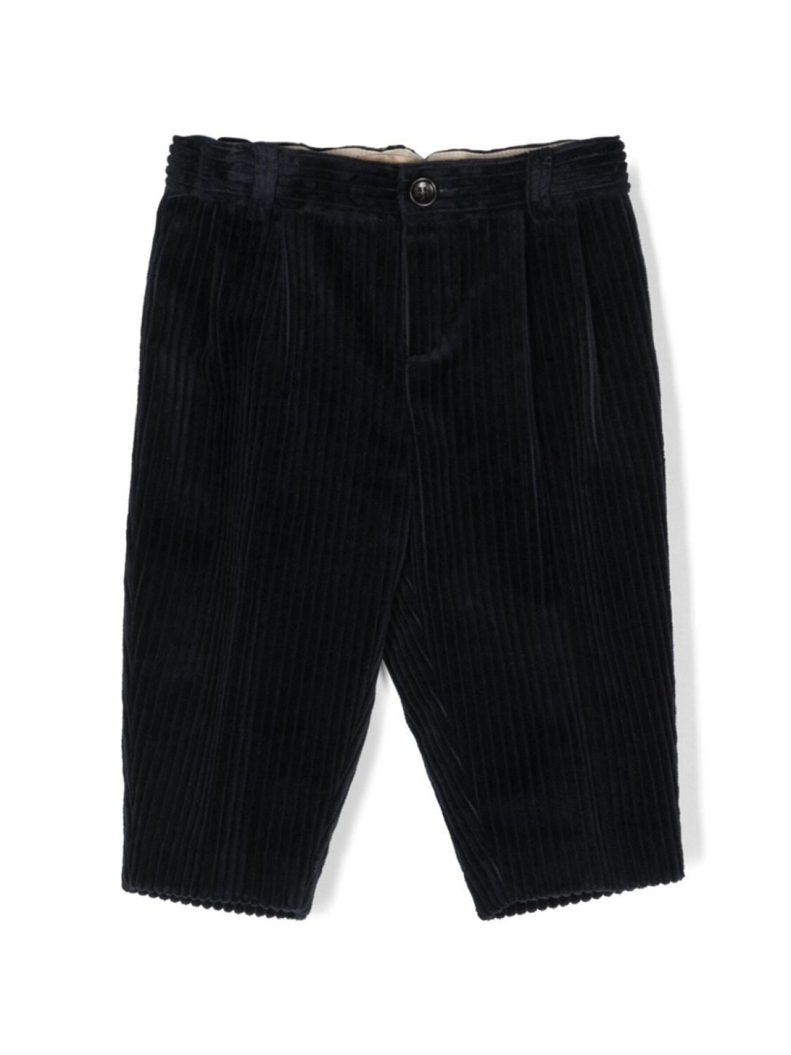 

Gucci Kids бархатные брюки с логотипом Double G, синий
