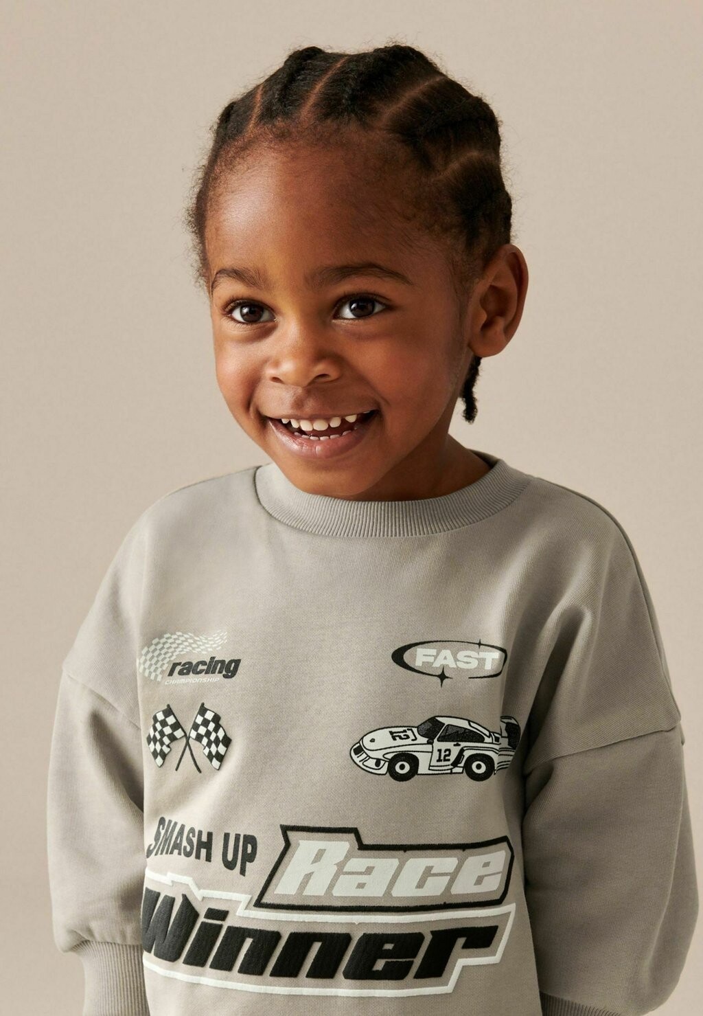 

Толстовка MOTORSPORT CREW NECK SWEATSHIRT. Next, бежевый