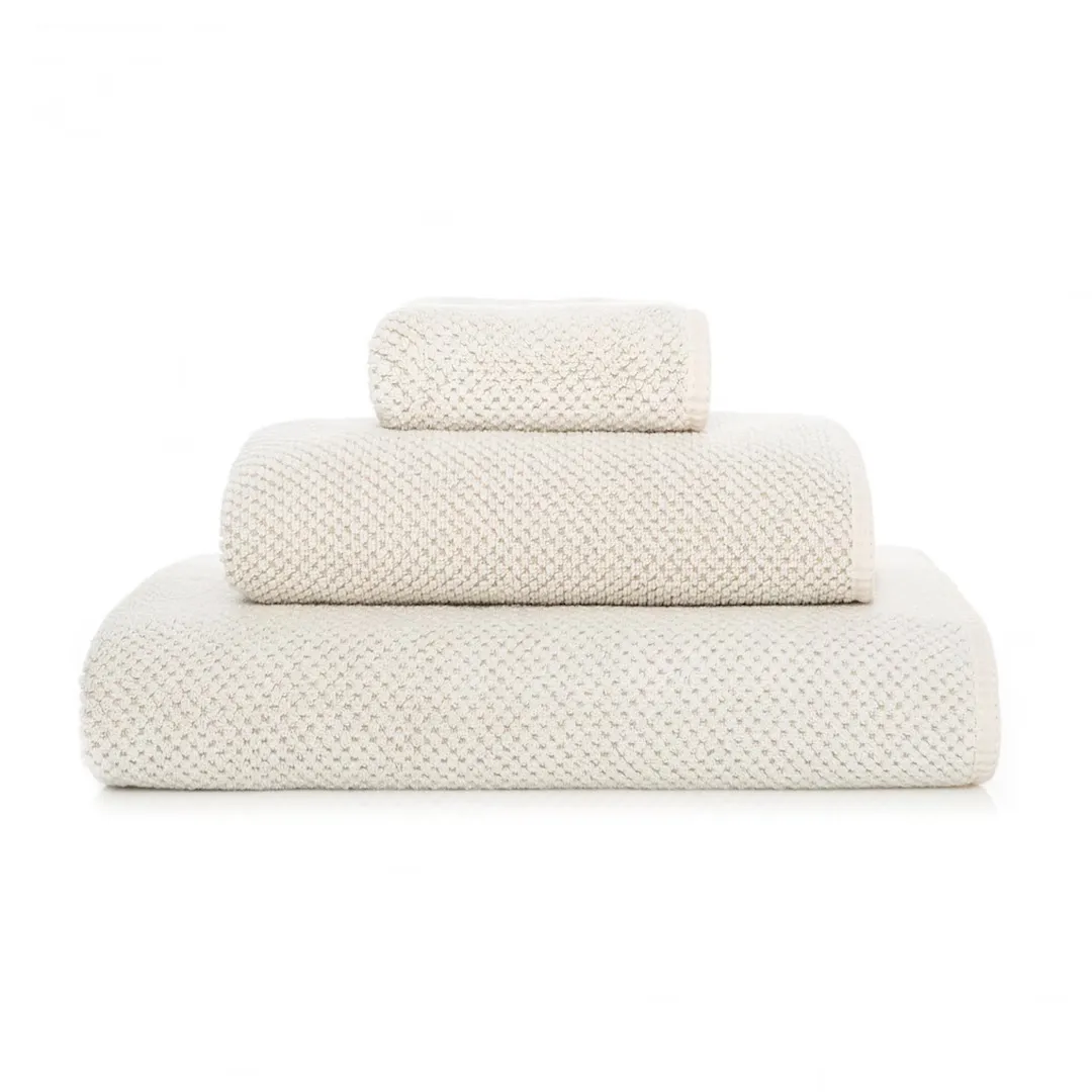 

Graccioza Linen Waffle банное полотенце из хлопка и льна, крем