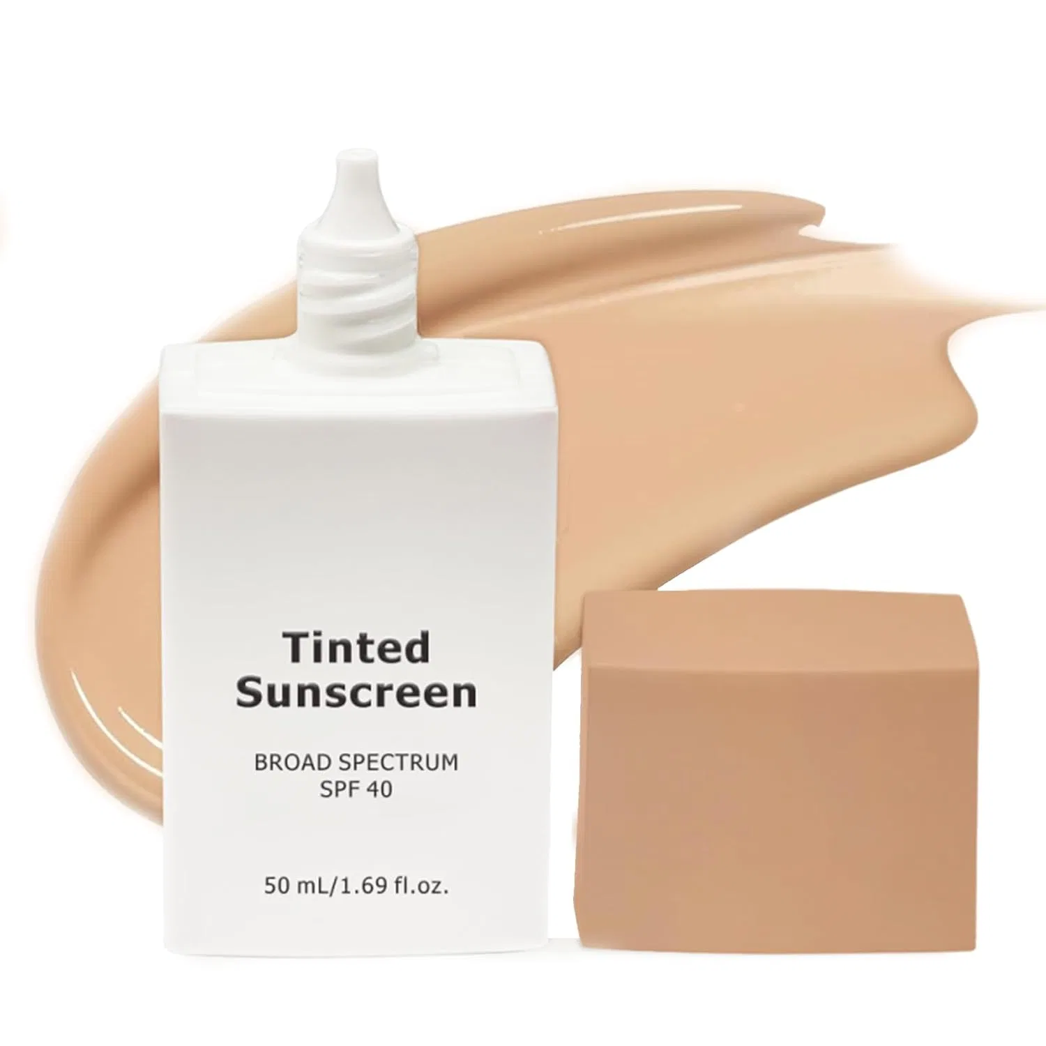 Тонирующий солнцезащитный крем для лица SPF 40 (светлый) Meitrend, Light