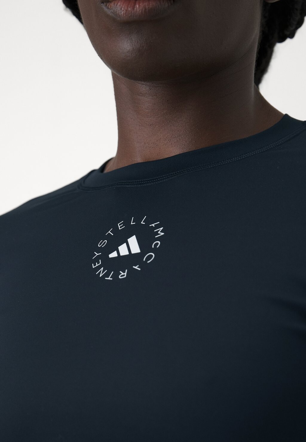 

Топ с длинными рукавами adidas by Stella McCartney, черный