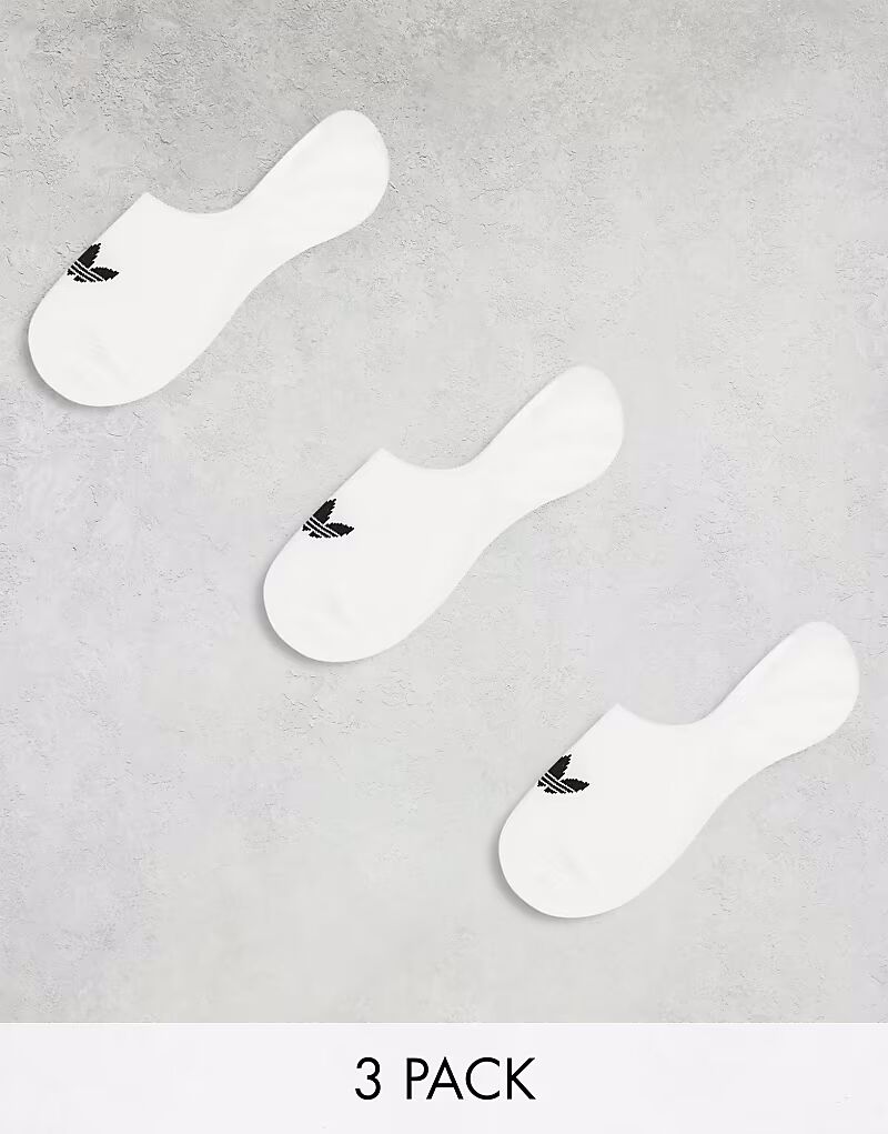 

Adidas Originals - 3 пары носков белого цвета